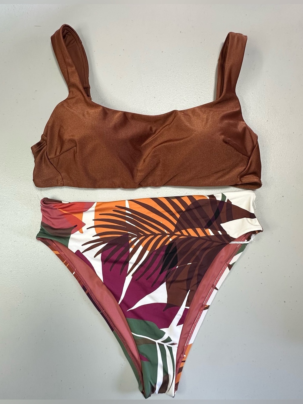Shade & Shore Top + Vitamin A Tropical Bikini Set Mix & Match - Picture 1 of 9